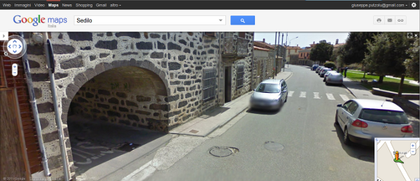 Immagine rappresentativa per: Su Street View c' tutto Sedilo