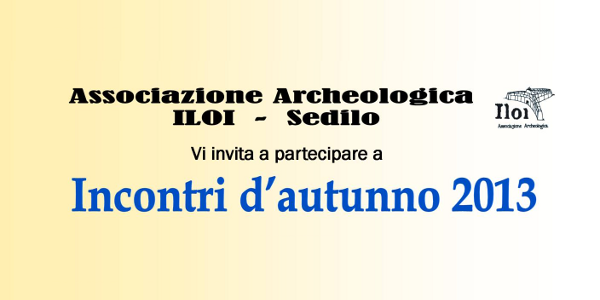 Immagine rappresentativa per: Incontri d'autunno 2013