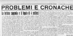 Immagine rappresentativa per: La tortura spagnola e il fegato di 4 Sedilesi